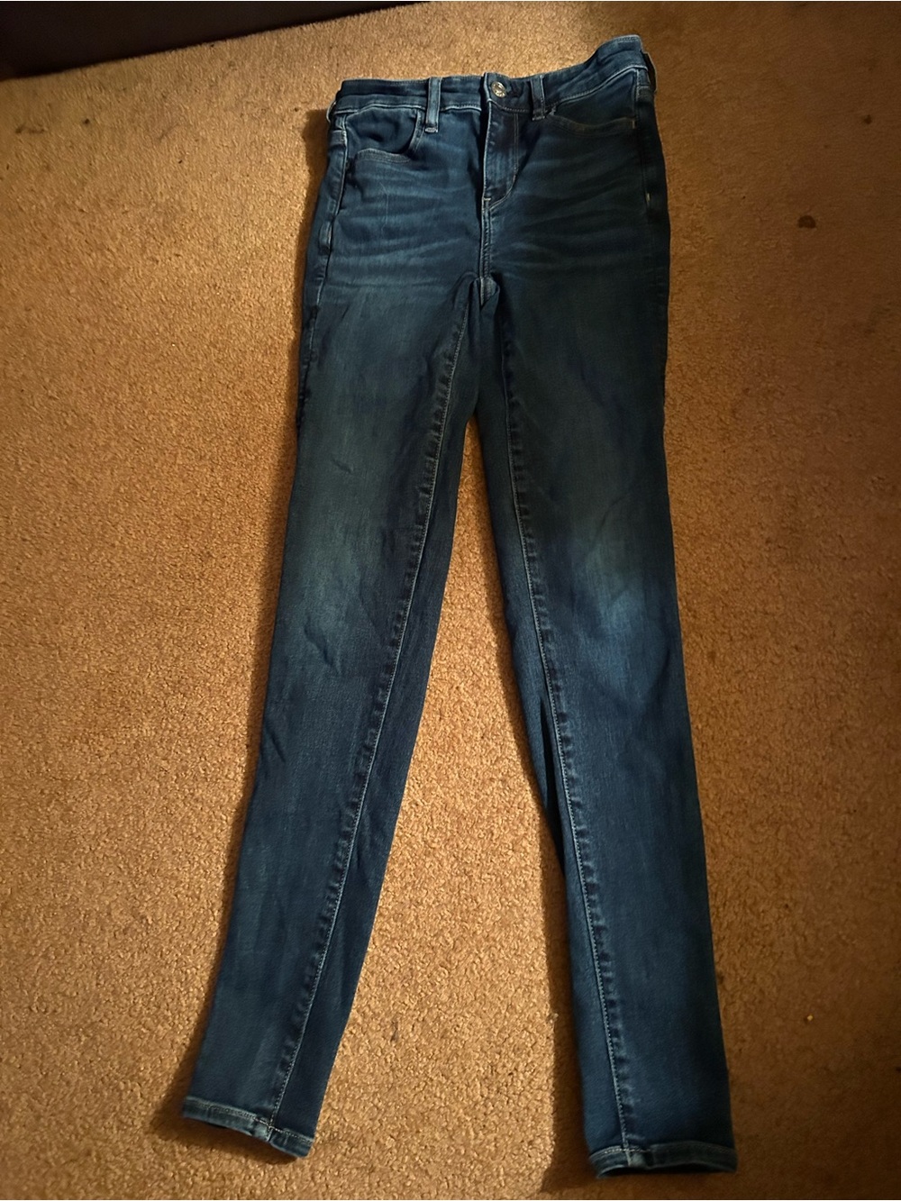 American Eagle Outfitters Dark Indigo Skinny Jeans